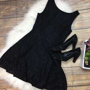 Speechless Little Black Cocktail Dress